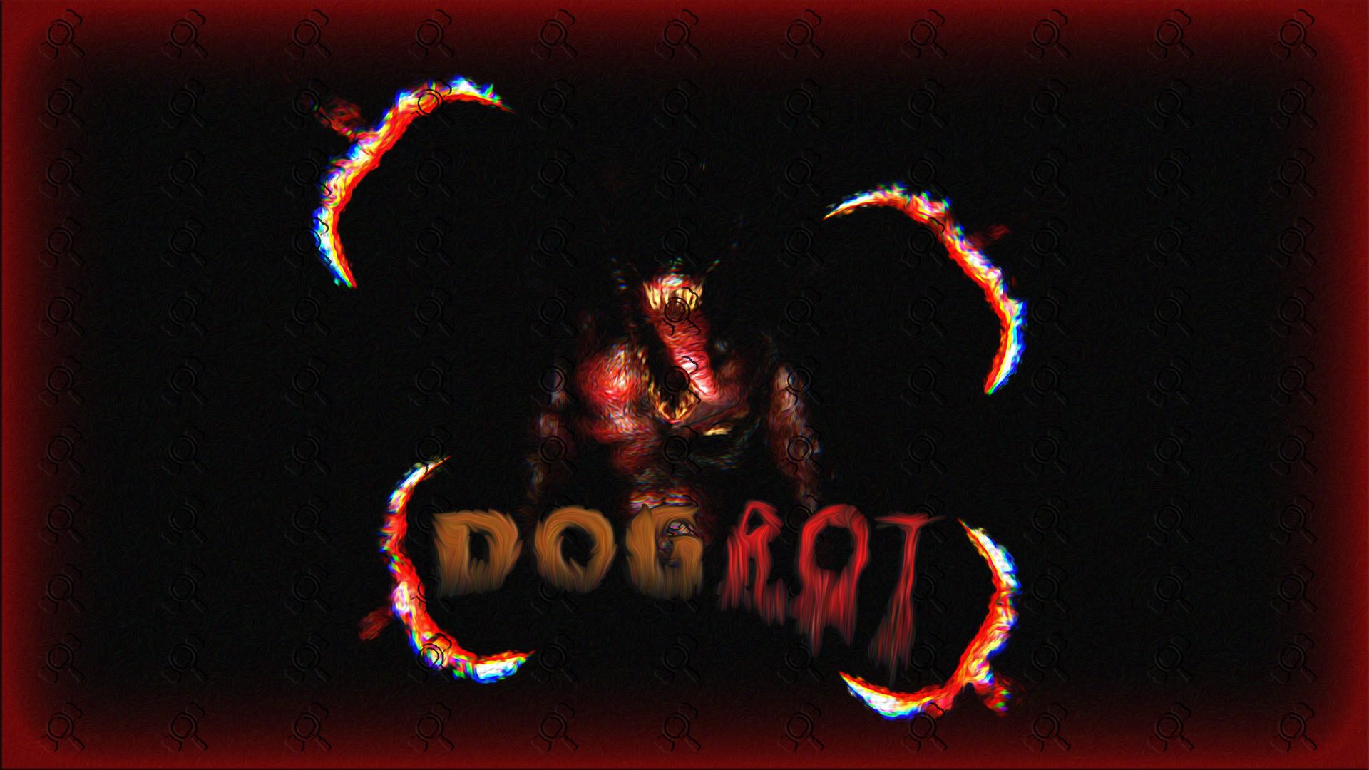 DogRot key art in an oil paint style