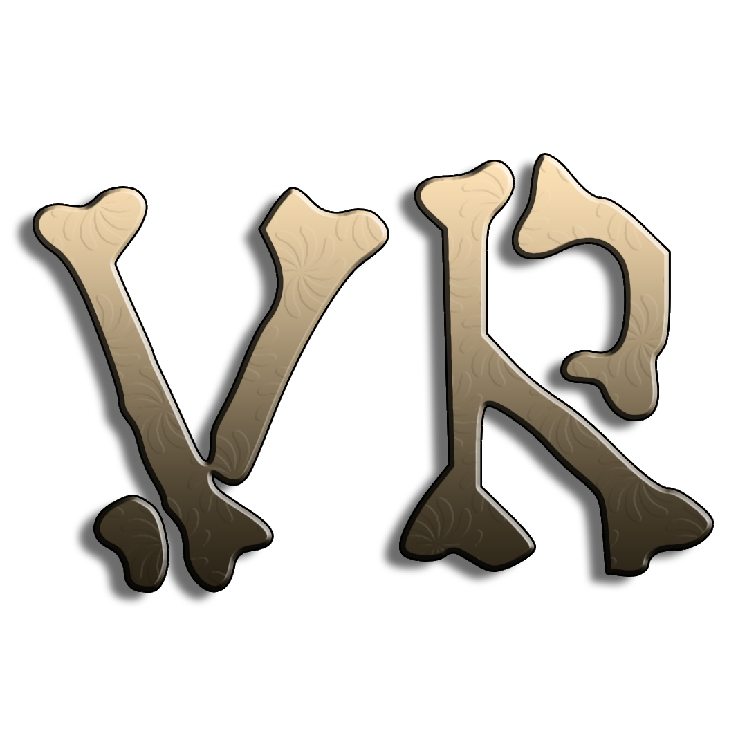 VR bone lettering
